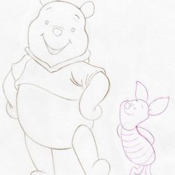 Winnie The Pooh Drawing Intricate Artwork