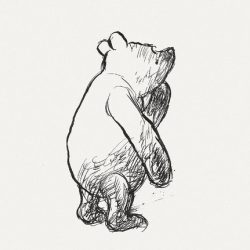 Winnie The Pooh Drawing Sketch