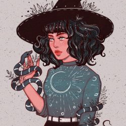 Witch Aesthetic Drawing Art