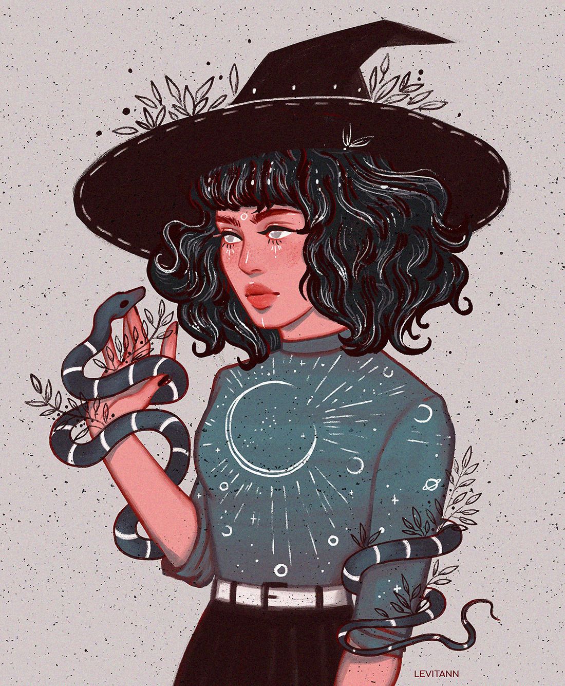 Witch Aesthetic Drawing Art