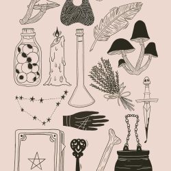 Witch Aesthetic Drawing Artistic Sketching