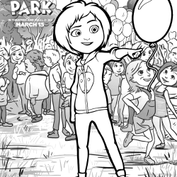 Wonder Park Drawing Hand drawn