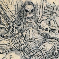 World of Warcraft Drawing Hand drawn Sketch