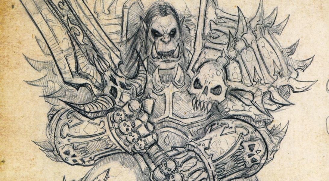 World of Warcraft Drawing Hand drawn Sketch