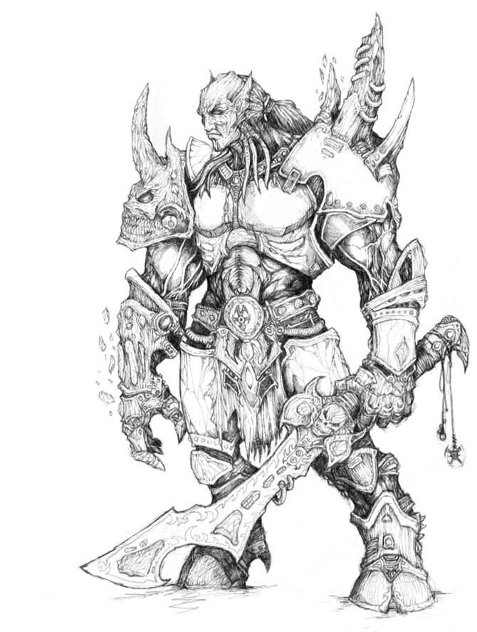 World of Warcraft Drawing Picture