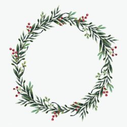 Wreath Drawing Creative Style