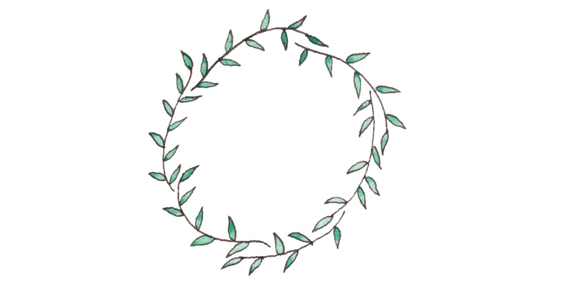 Wreath Drawing Picture