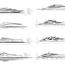 Yacht Drawing Fine Art