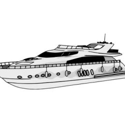 Yacht Drawing Photo