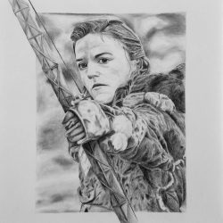 Ygritte Drawing Artistic Sketching