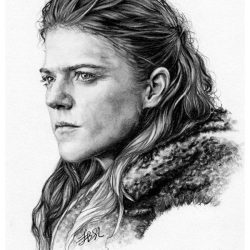 Ygritte Drawing Fine Art