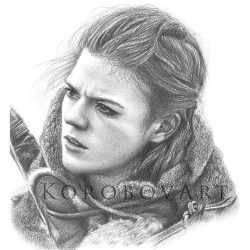 Ygritte Drawing Hand drawn