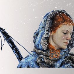 Ygritte Drawing Modern Sketch