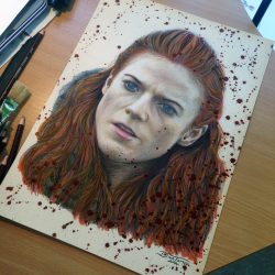 Ygritte Drawing Unique Art