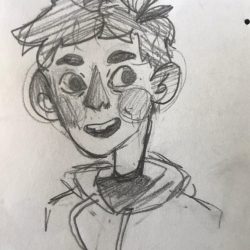 YouTuber Ethan Nestor Drawing Sketch