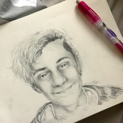 YouTuber Ethan Nestor Drawing Stunning Sketch