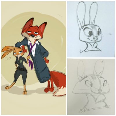 Zootopia, Friendship, Prejudice, Animals, Adventure Drawing