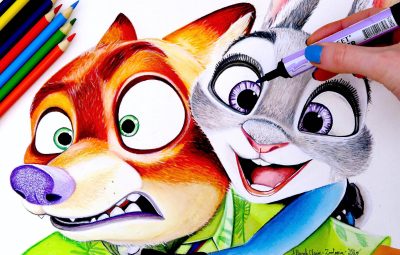 Zootopia, Animals, Diversity, Friendship, Adventure Drawing