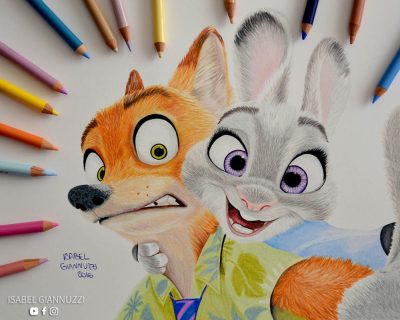 Zootopia, Animals, Diversity, Friendship, Adventure Drawing