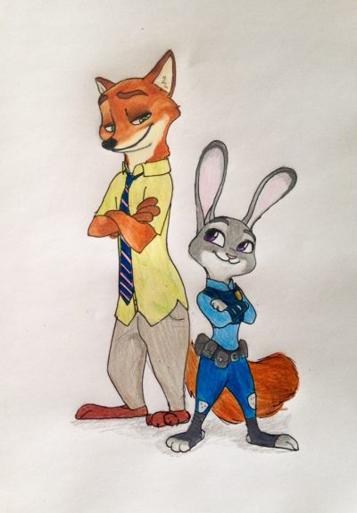 Zootopia, Justice, Animals, Adventure, Unity Drawing