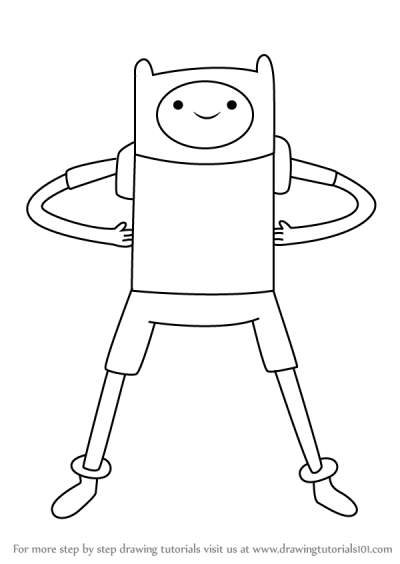 Adventure Time, Animated, Fun, Playful, Exercise, Fitness Drawing